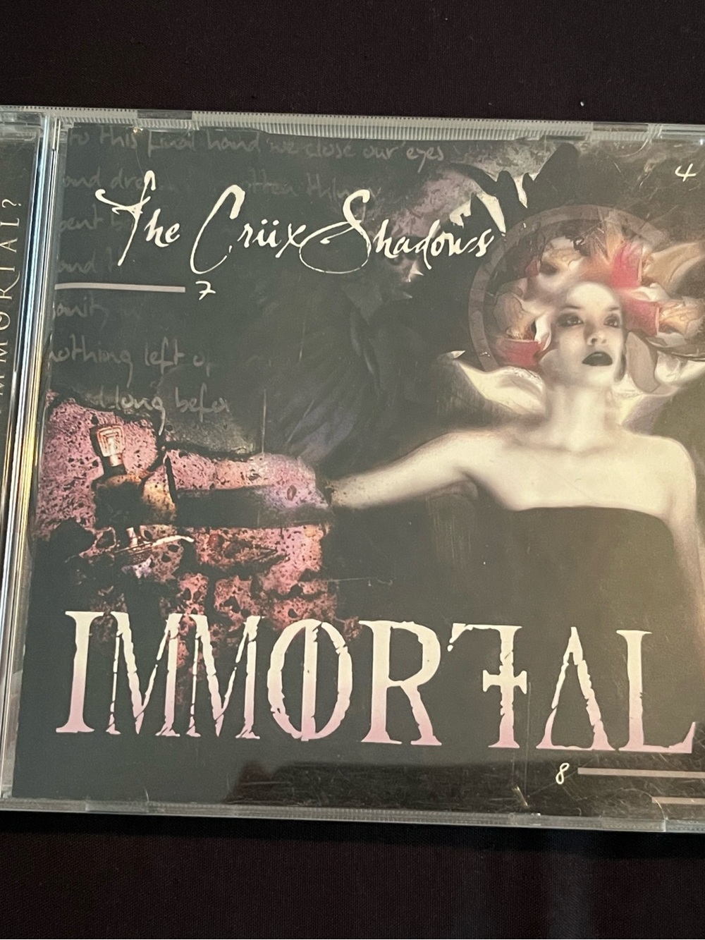 The Cruxshadows Immortal EP Single CD 2008 5trks Remix Crux Shadows